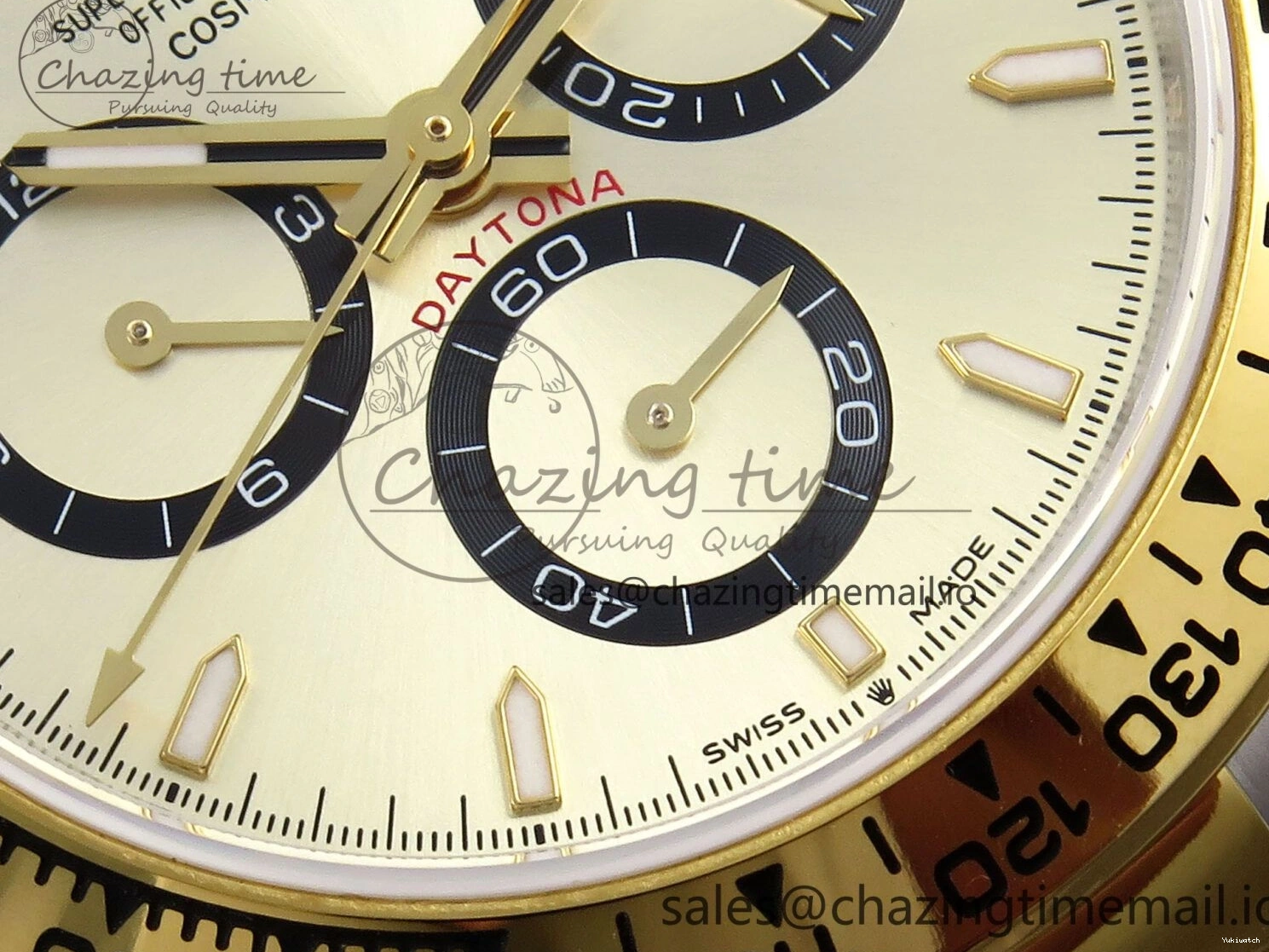 YG Daytona QF SS 1:1 Braclet YG V5 on Dial Best SH4131 126503 Edition 0428